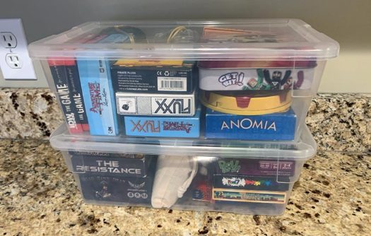 Board game storage solutions