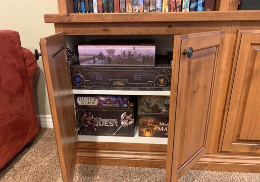 Board game storage solutions