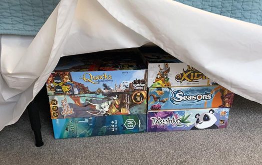Board game storage solutions