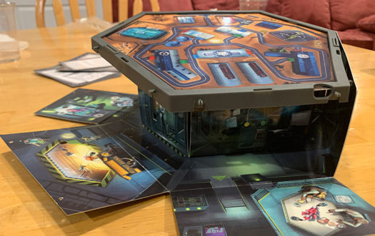 Break In: Area 51 board game