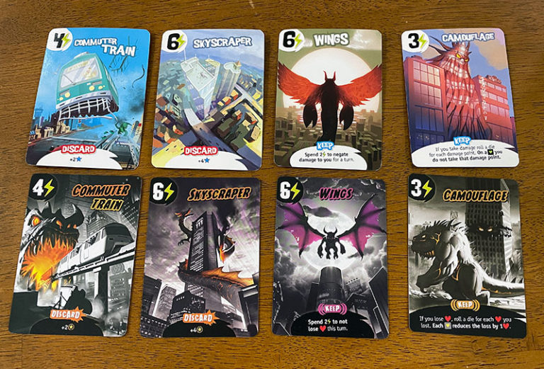 King of Tokyo Dark Edition game review The Board Game Family