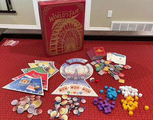 World's Fair 1893 board game