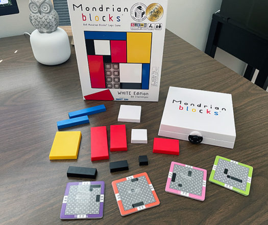 Mondrian Blocks puzzle game