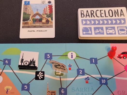 Zoom In Barcelona Board Game