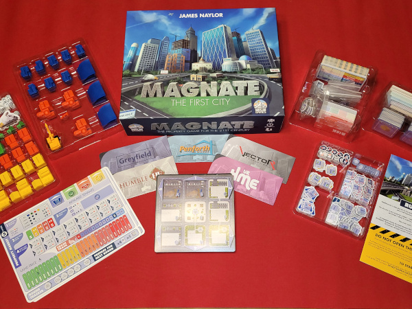 The Magnates: A Game of Power, Board Game