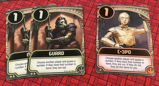 Star Wars: Jabba's Palace card game