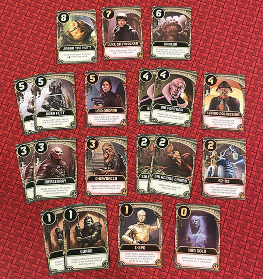 Star Wars: Jabba's Palace card game