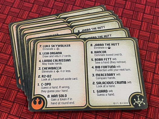 Star Wars: Jabba's Palace card game