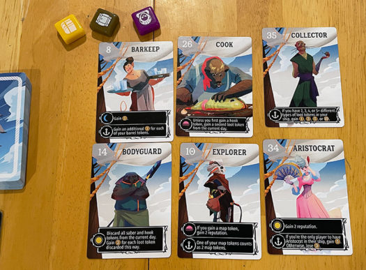Libertalia: Winds of Galecrest board game