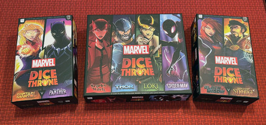 Marvel Dice Throne dice game