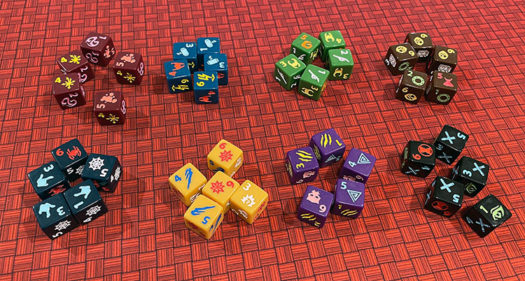 Marvel Dice Throne dice game