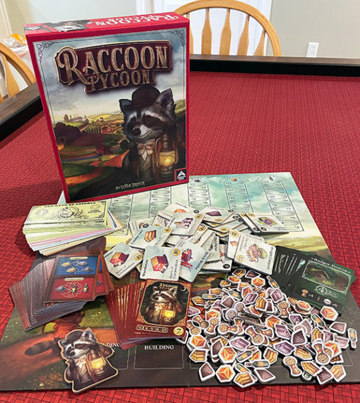 Raccoon Tycoon board game