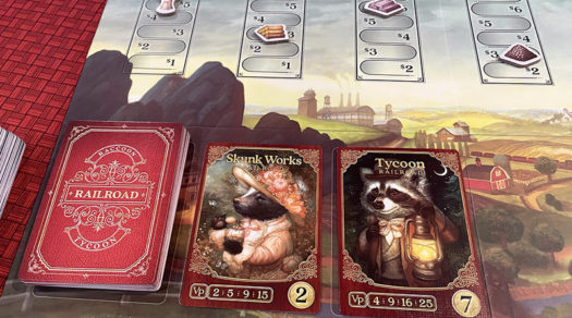 Raccoon Tycoon board game