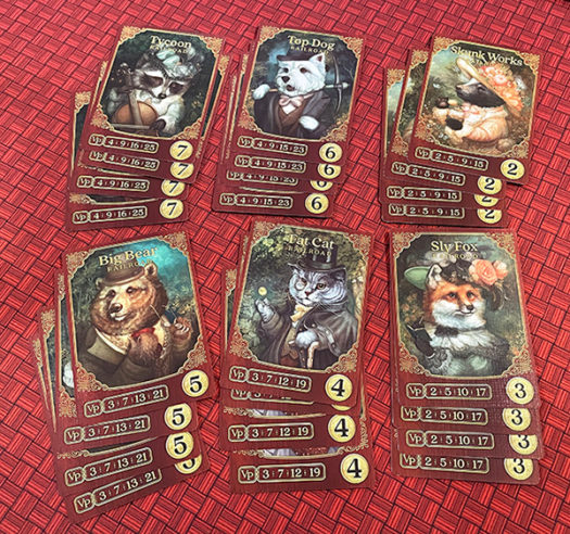 Raccoon Tycoon board game