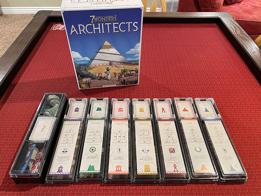 7 Wonders Architects board game review - The Board Game Family