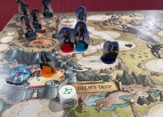 The Lord of the Rings: Adventure to Mount Doom board game