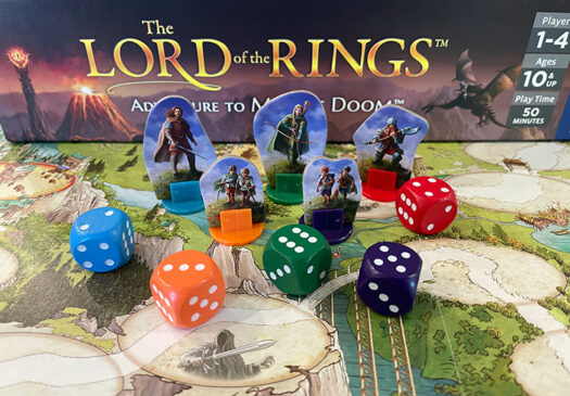 The Lord of the Rings: Adventure to Mount Doom board game