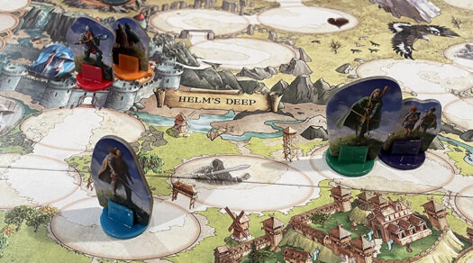 The Lord of the Rings: Adventure to Mount Doom board game