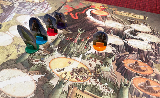 The Lord of the Rings: Adventure to Mount Doom board game