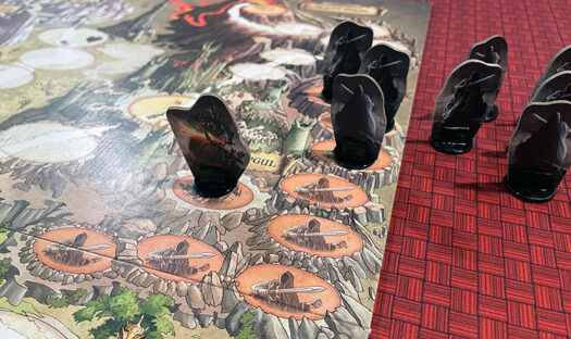 반지의 제왕: 운명의 산을 향한 모험 보드게임