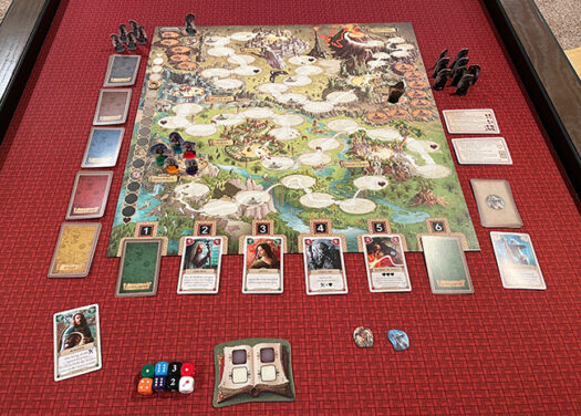 The Lord of the Rings: Adventure to Mount Doom board game