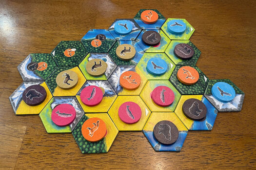 Cascadia board game