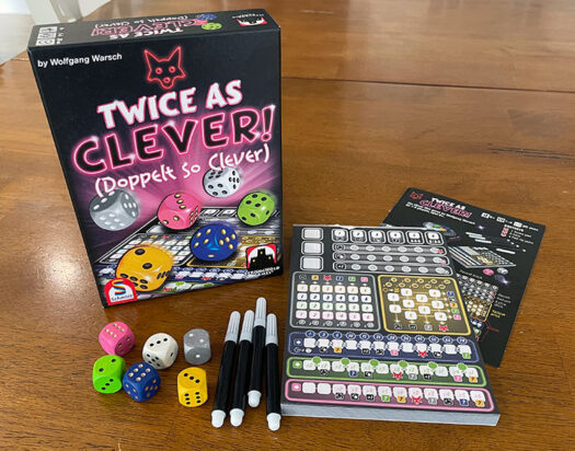 Twice As Clever dice game