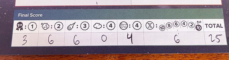 The Search for Planet X deduction game